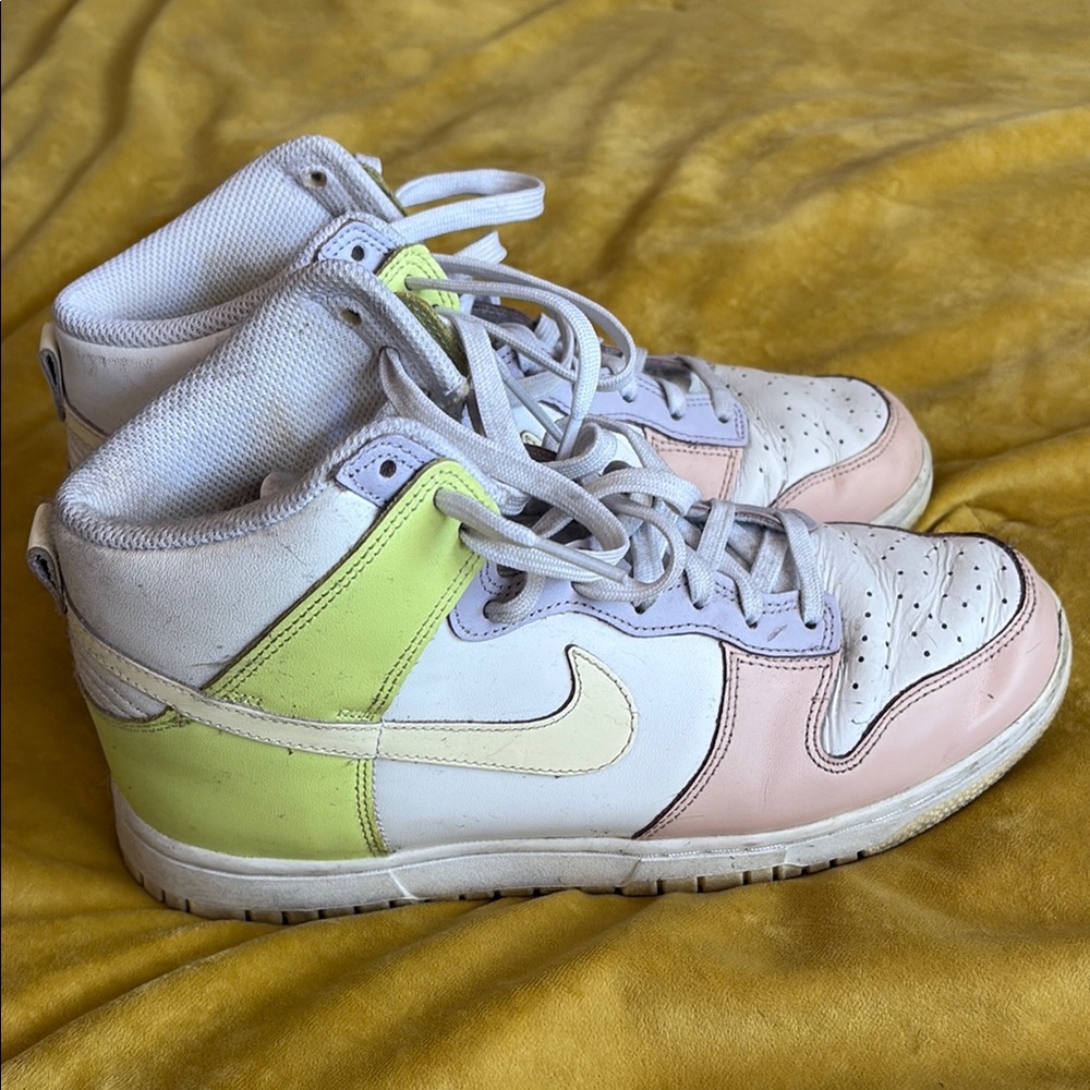 Nike Pastel High-Top Sneakers